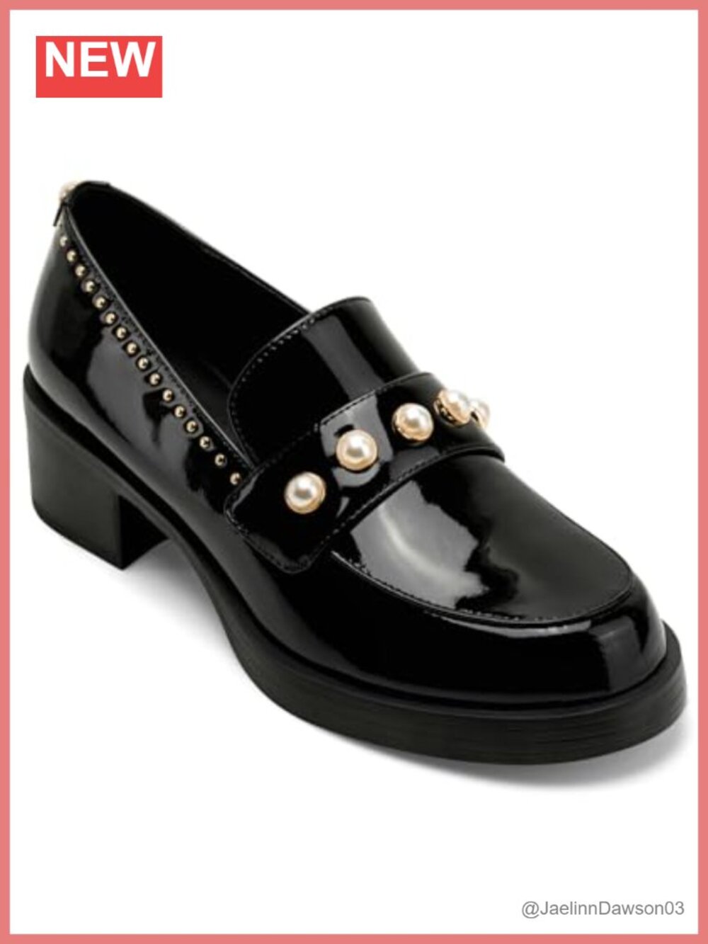 Karl Lagerfeld Women's Camilla Loafer with Pearl Details